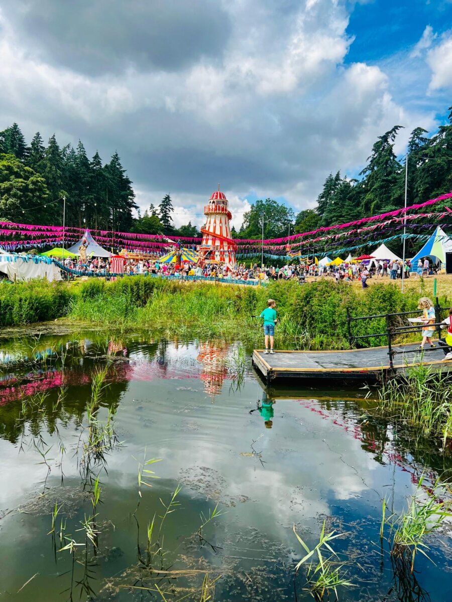 the kids area at Latitude