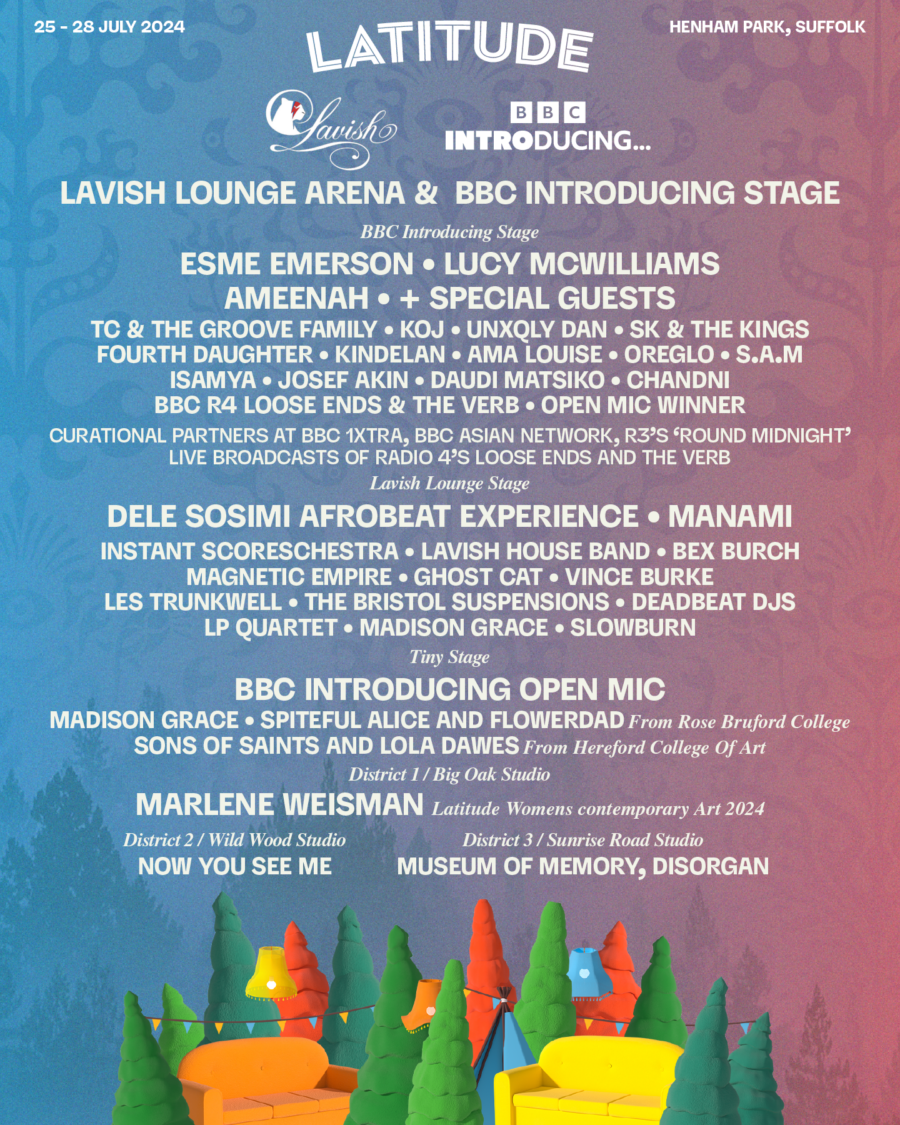 Lavish Lounge & BBC Introducing line up poster