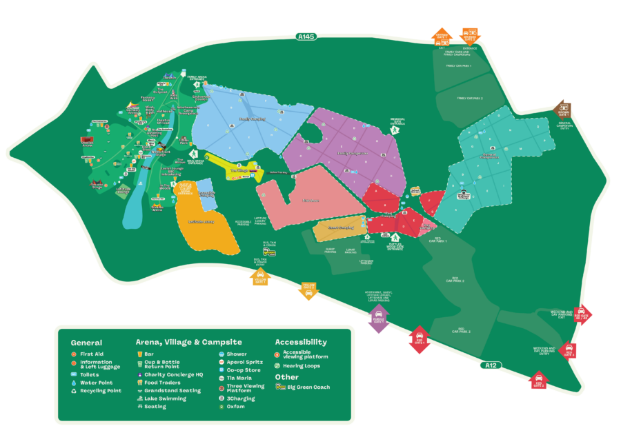 Latitude Festival Map