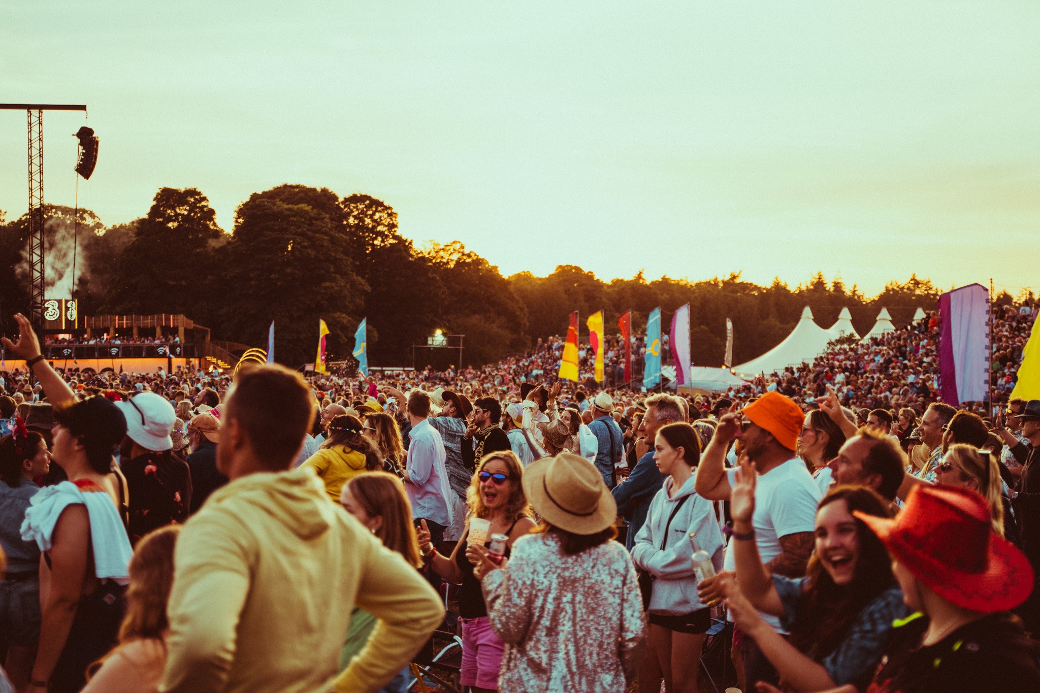 Latitude Crowd Cheering at Obelisk Arena