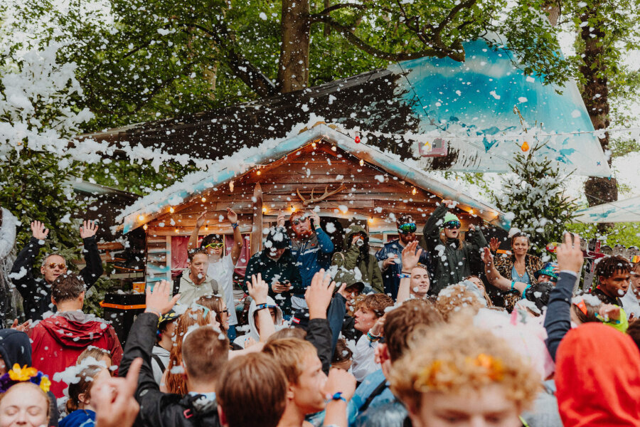 Apres Ski installation in the Trailer Park, 2023