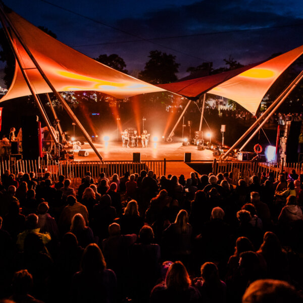 image of the stage from a distance