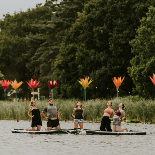 paddleboard yoga